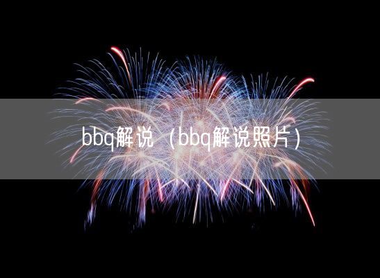 bbq解说（bbq解说照片）(图1)