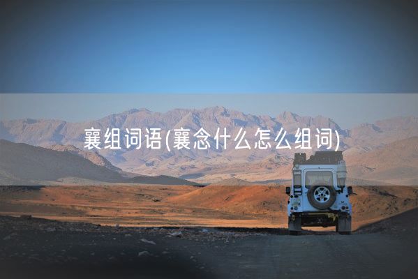 襄组词语(襄念什么怎么组词)(图1)