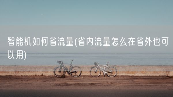 智能机如何省流量(省内流量怎么在省外也可以用)(图1) 智能机如何省流量(省内流量怎么在省外也可以用)(图1)