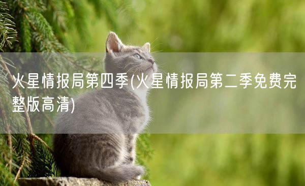 火星情报局第四季(火星情报局第二季免费完整版高清)(图1)