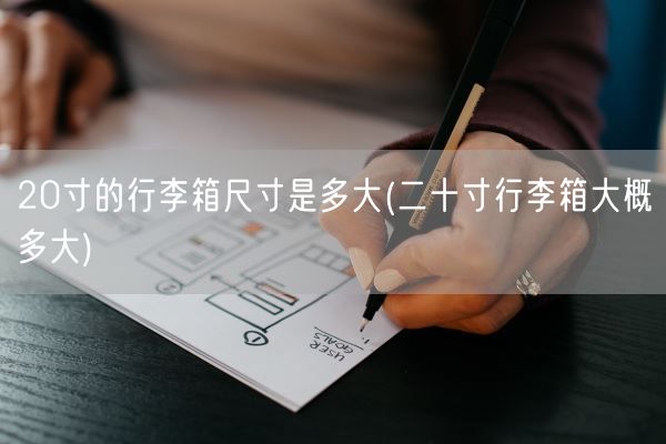 20寸的行李箱尺寸是多大(二十寸行李箱大概多大)(图1) 20寸的行李箱尺寸是多大(二十寸行李箱大概多大)(图1)