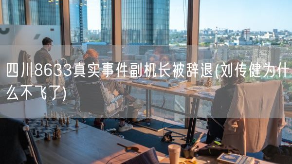 四川8633真实事件副机长被辞退(刘传健为什么不飞了)(图1)
