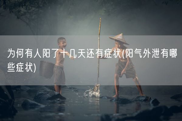 为何有人阳了十几天还有症状(阳气外泄有哪些症状)(图1) 为何有人阳了十几天还有症状(阳气外泄有哪些症状)(图1)