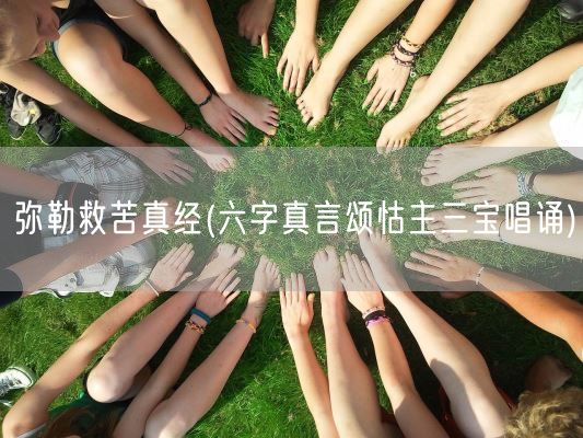 弥勒救苦真经(六字真言颂怙主三宝唱诵)(图1)