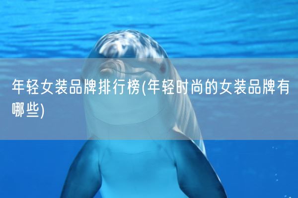 年轻女装品牌排行榜(年轻时尚的女装品牌有哪些)(图1) 年轻女装品牌排行榜(年轻时尚的女装品牌有哪些)(图1)