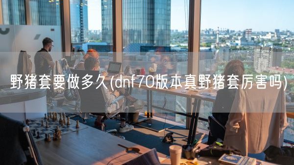 野猪套要做多久(dnf70版本真野猪套厉害吗)(图1) 野猪套要做多久(dnf70版本真野猪套厉害吗)(图1)