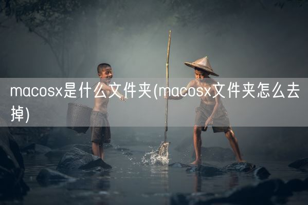 macosx是什么文件夹(macosx文件夹怎么去掉)(图1)