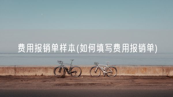 费用报销单样本(如何填写费用报销单)(图1) 费用报销单样本(如何填写费用报销单)(图1)