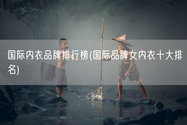 国际内衣品牌排行榜(国际品牌女内衣十大排名)(图1)
