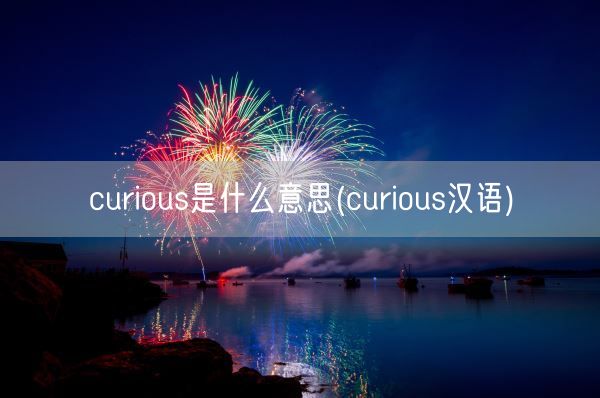 curious是什么意思(curious汉语)(图1) curious是什么意思(curious汉语)(图1)