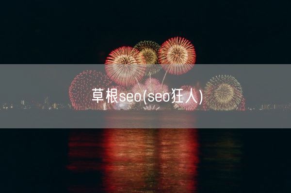 草根seo(seo狂人)(图1) 草根seo(seo狂人)(图1)