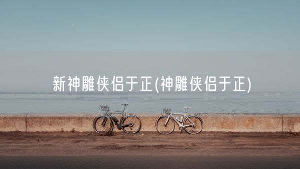 新神雕侠侣于正(神雕侠侣于正)(图1) 新神雕侠侣于正(神雕侠侣于正)(图1)