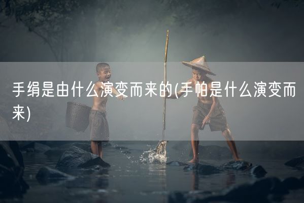 手绢是由什么演变而来的(手帕是什么演变而来)(图1)