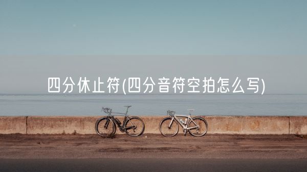 四分休止符(四分音符空拍怎么写)(图1)