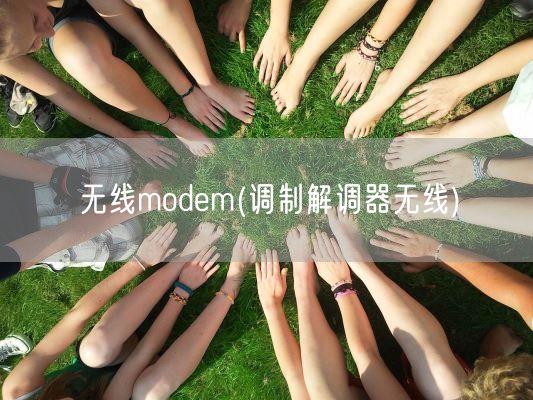 无线modem(调制解调器无线)(图1)