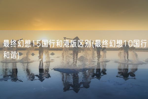 最终幻想15国行和港版区别(最终幻想10国行和谐)(图1) 最终幻想15国行和港版区别(最终幻想10国行和谐)(图1)