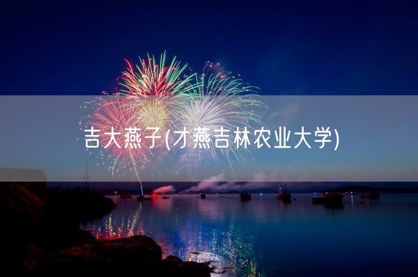 吉大燕子(才燕吉林农业大学)(图1)