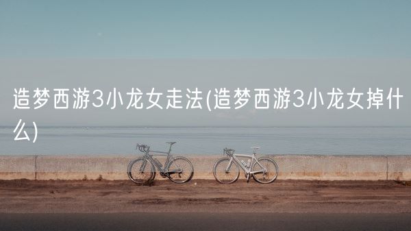 造梦西游3小龙女走法(造梦西游3小龙女掉什么)(图1)