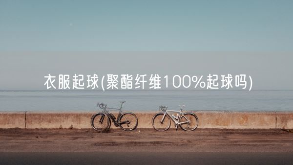 衣服起球(聚酯纤维100%起球吗)(图1)