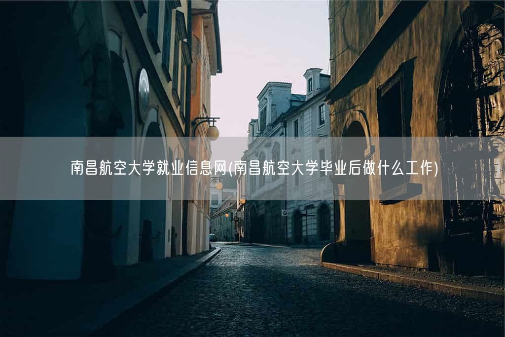 南昌航空大学就业信息网(南昌航空大学毕业后做什么工作)(图1)