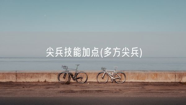 尖兵技能加点(多方尖兵)(图1) 尖兵技能加点(多方尖兵)(图1)