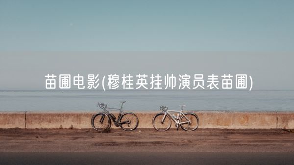 苗圃电影(穆桂英挂帅演员表苗圃)(图1)