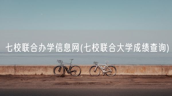 七校联合办学信息网(七校联合大学成绩查询)(图1)