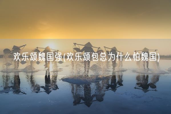 欢乐颂魏国强(欢乐颂包总为什么怕魏国)(图1) 欢乐颂魏国强(欢乐颂包总为什么怕魏国)(图1)