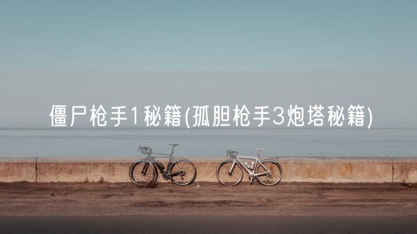 僵尸**1秘籍(孤胆**3炮塔秘籍)(图1)