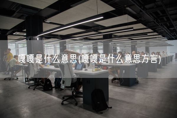 嘎嘎是什么意思(嘎嘎是什么意思方言)(图1)