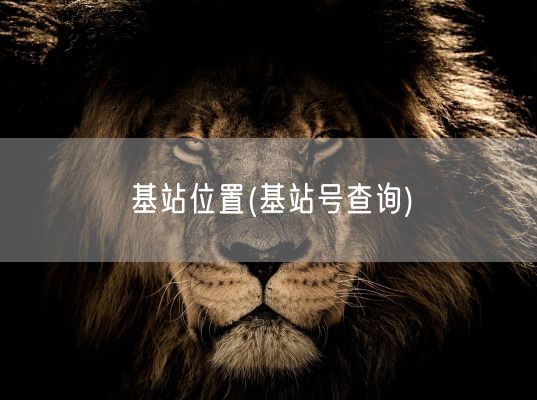 基站位置(基站号查询)(图1) 基站位置(基站号查询)(图1)
