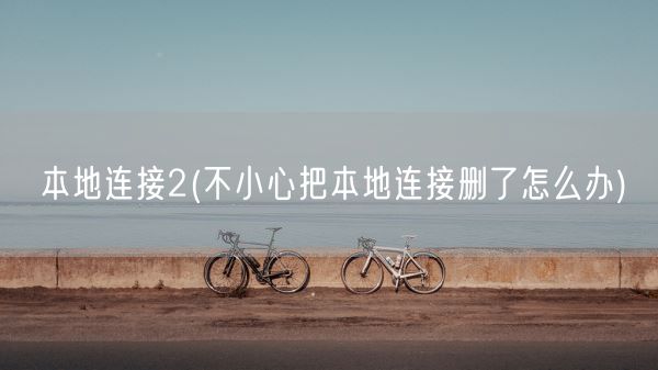 本地连接2(不小心把本地连接删了怎么办)(图1)