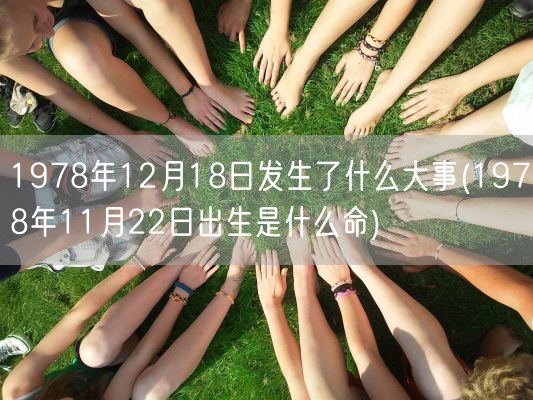 1978年12月18日发生了什么大事(1978年11月22日出生是什么命)(图1)