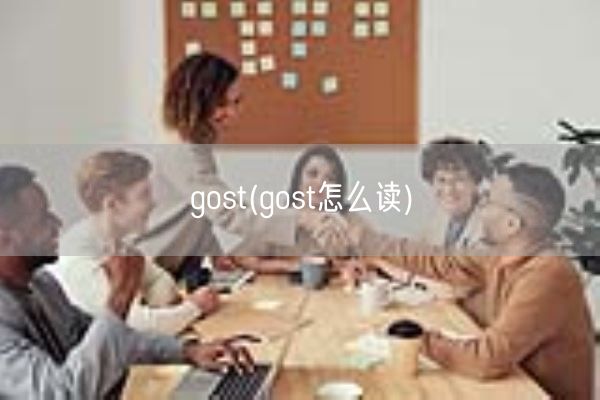 gost(gost怎么读)(图1)