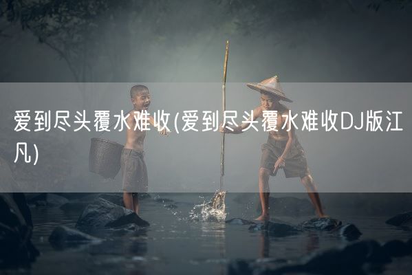 爱到尽头覆水难收(爱到尽头覆水难收DJ版江凡)(图1)
