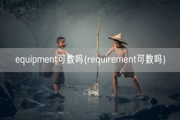 equipment可数吗(requirement可数吗)(图1)